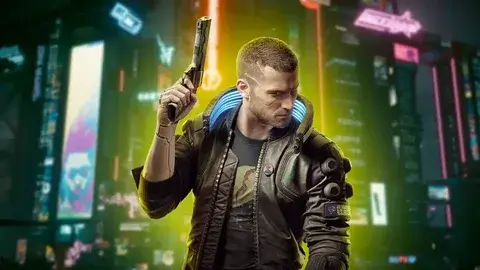 Cyberpunk 2077 oyunu kapağı